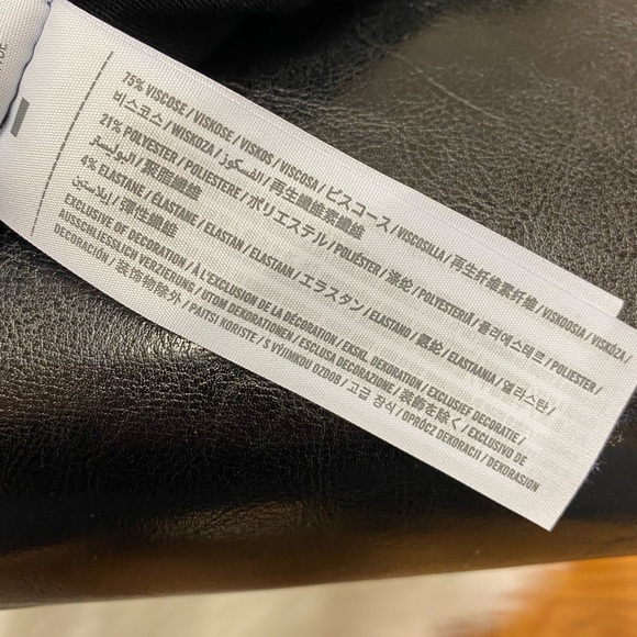 Abercrombie & Fitch one shoulder black sweater - Picture 5 of 7